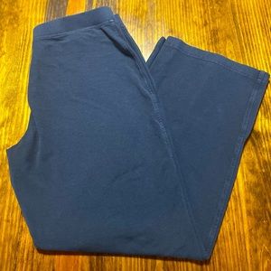 Talbots Petite Soft Knit Relaxed Leg Pants